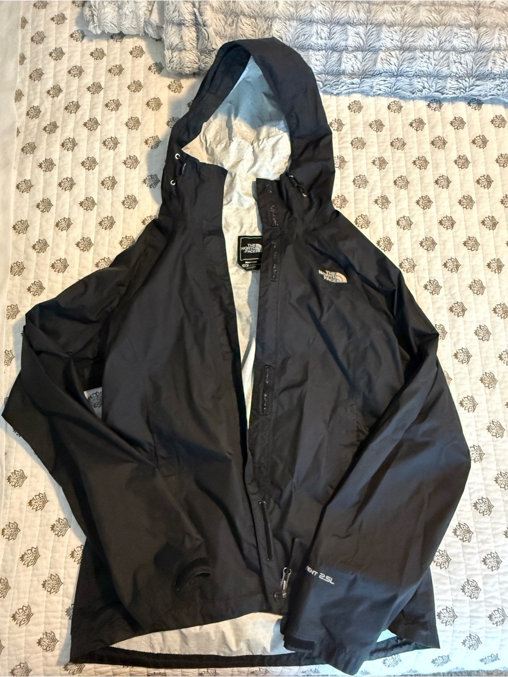 North Face raincoat